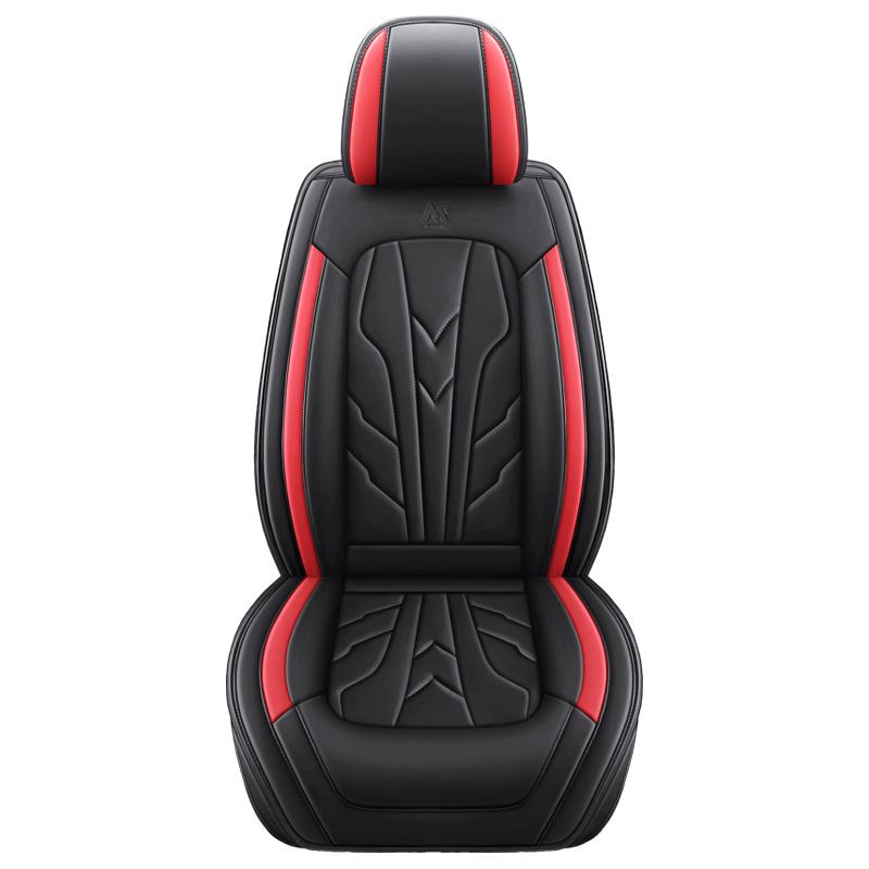 Single Full Coverage Car Seat Cover Premium Faux Leather Material, Fits Most Sedans/SUVs, Enhances Interior, 5 Colors Available