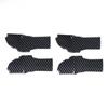 Inner Door Bowl Sticker Cover Trim For Ford Explorer - ABS Carbon Fiber