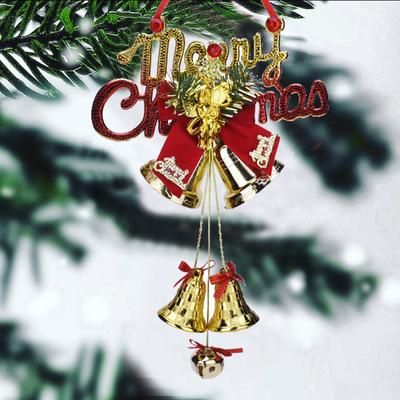 Noel Çanı Asılı Dekorasyon Noel Çanı Kolye Ilmek Ile Noel Baba Noel Ağacı Elemanları