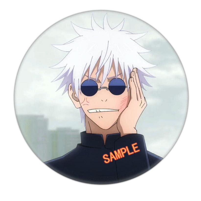 Vysoce kvalitní odznak Jujutsu Kaisen Třetí vlna Nový Satoru Gojo Špendlík Prémiová nabídka Anime zboží 371 408 Sbírka