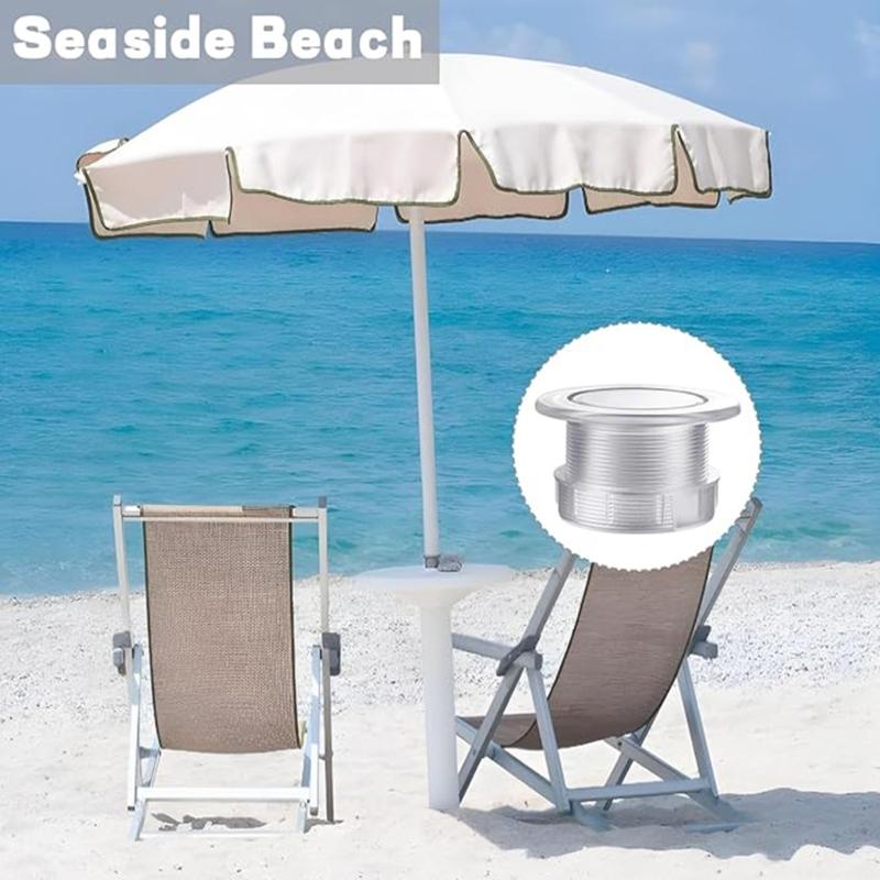 1.63Inch Patios Table Umbrella Hole Rings Plug Pool Umbrella Sleeve StabilIty Hole Insert for Gardens Yard and Poolside