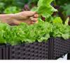 Large Outdoor Plastic Elevated Vegetable Planter Box for Balcony Gardening
