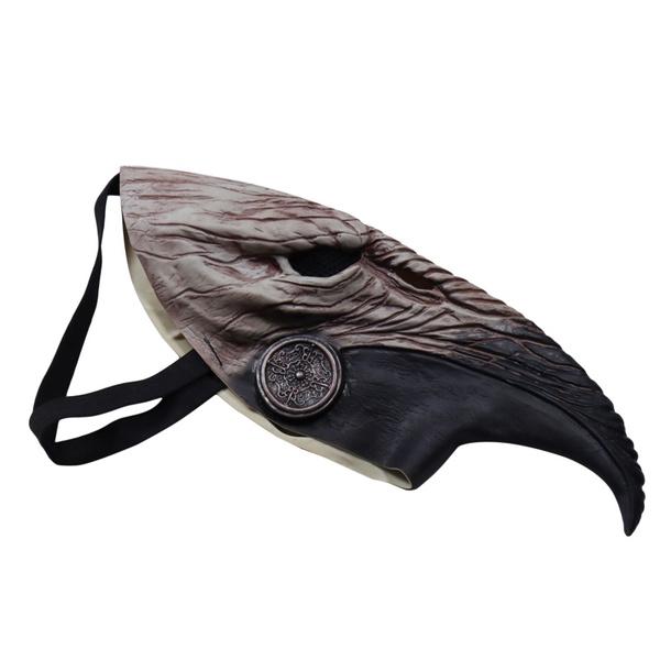 Bird Mask Long Nose Beak Cosplay Retro Steampunk Props For Halloween Costume Props
