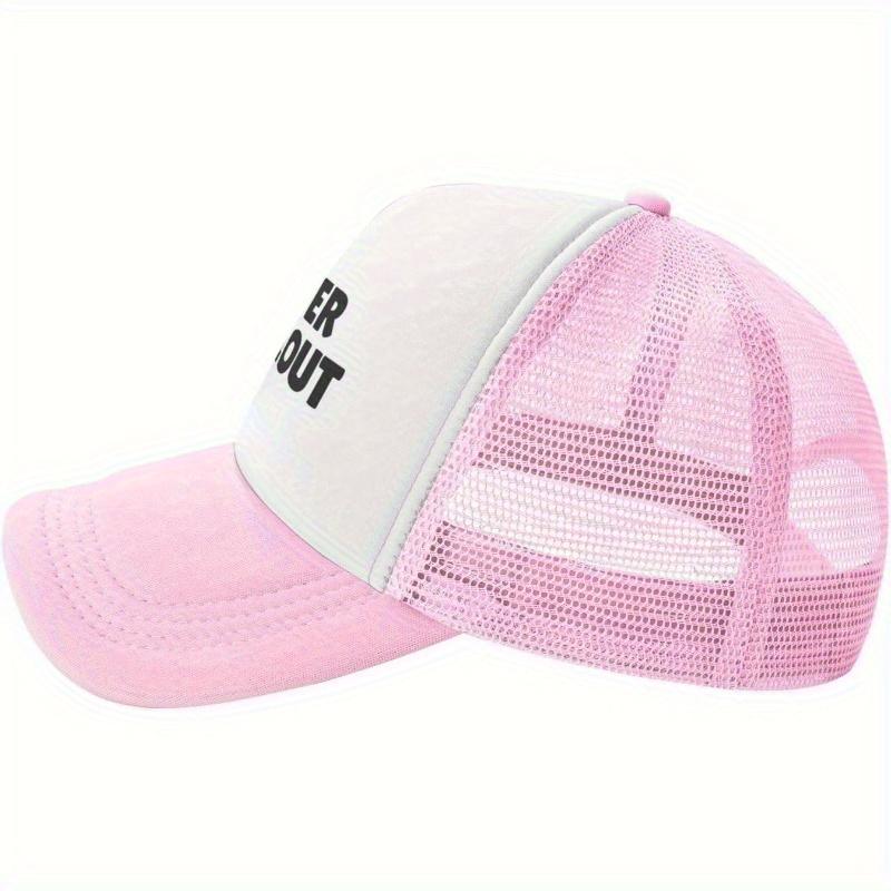 I Never Pull Out Funny Golf Slogan Trucker Hat Breathable Polyester Mesh Baseball Cap Casual for Adults