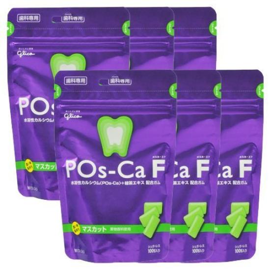 

F Зубные подушечки Тип 100 г x 6 пакетов Мускат POs-Ca