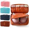 Foldable Storage Bag for Underwear Bra Socks Portable Wardrobe Organizer Home Travel Luggage Clothing Sorting Packing Bag