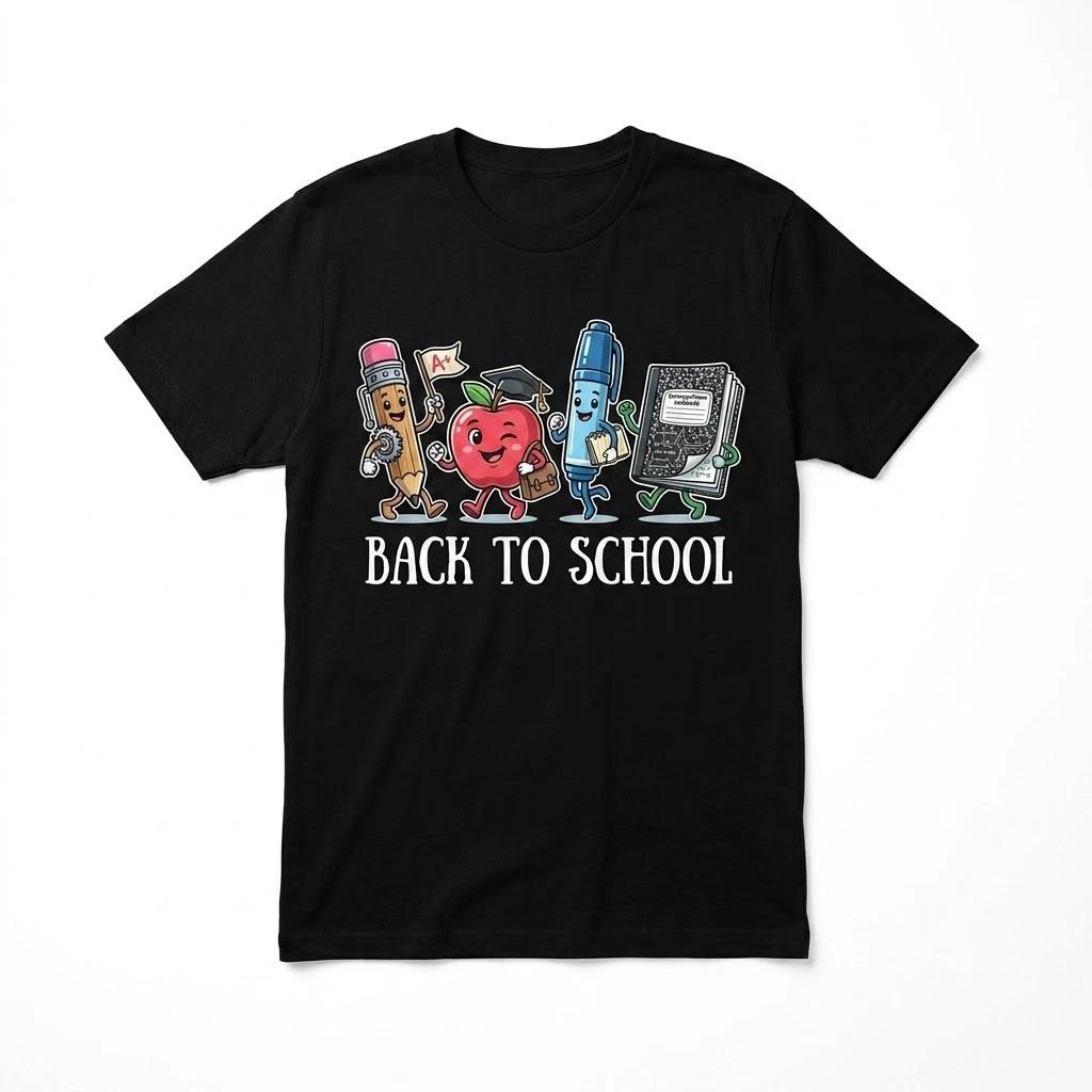School Supplies Shirt, Back To School Shirt, Cute Teacher Shirt S
