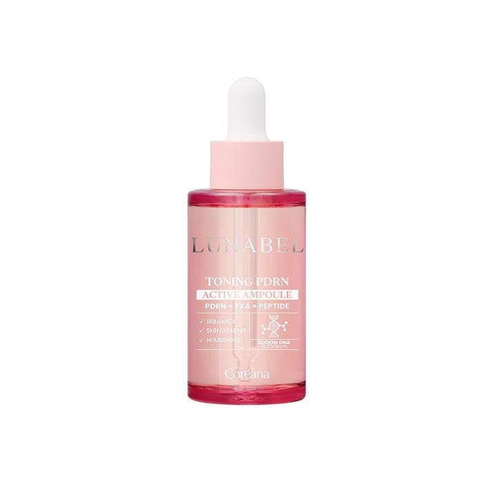 Coreana Lunabel Toning PDRN Active Ampoule 30ml (Brightening + Firming + Hydration)