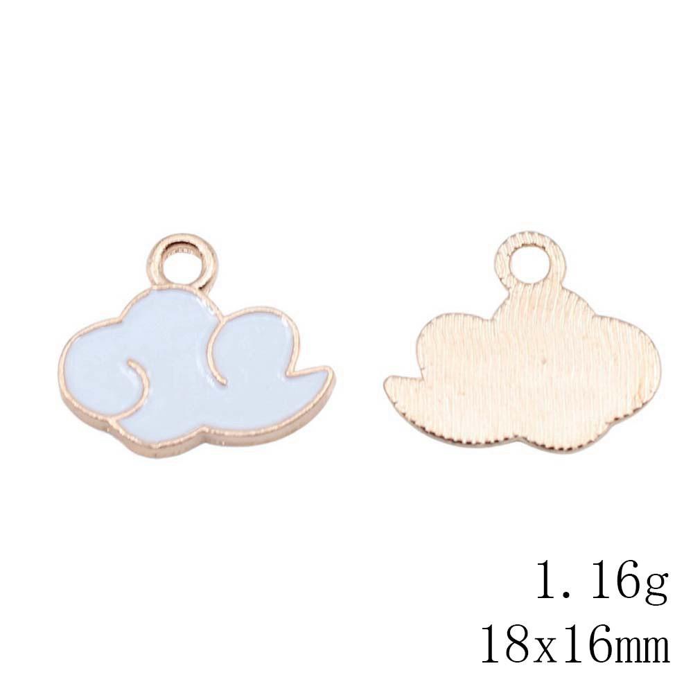 Mother's Day Charms For Nails Pentagram Moon Enamel Charms Pendant Art Supplies Pendant Accessories