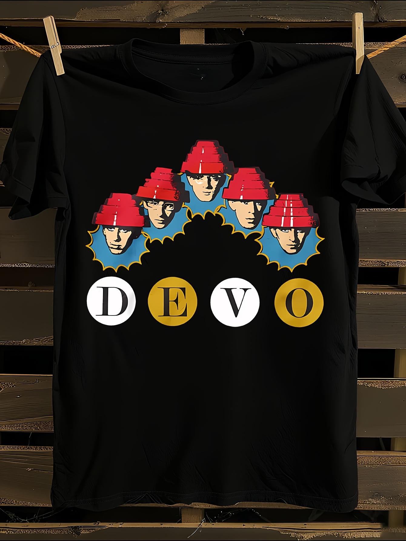Devo Whip It Heads Official Licensed T-shirt L