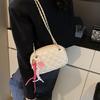 Raute Kettenhandtasche Damen Frühling und Sommer neu beliebt Schulter Umhängetasche hochwertig kleine quadratische Tasche