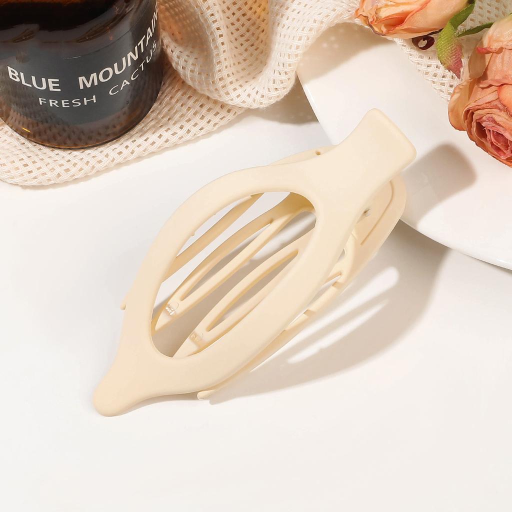 Matte Hair Claw Clip Barrette Duckbill for Women Fashion Crab Acrylic Hairpin Ponytail Hairgrip Girls Hair Accessories Headwear