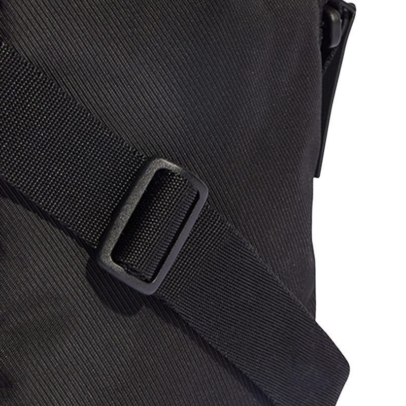 Adidas Eco friendly Polyester Fiber Flat Woven Fabric Shoulder Bag, Crossbody Bag Regular Unisex Black Adidas HY0742
