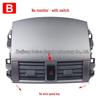 Central A/C Vent Panel Modification for 2008-2013 Toyota Corolla