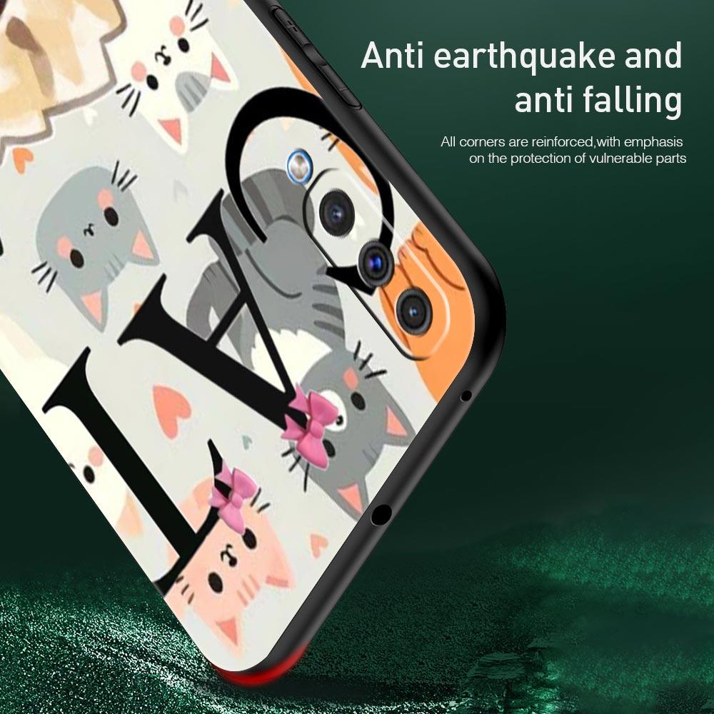 Abstract Creative Cat Line Pattern Phone Case for Samsung Galaxy A56 A36 A26 A16 A34 A24 A42 A22 A20 A12 A40 A10 Soft TPU Cover