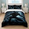 Alien Xenomorph Bedroom 3Pcs Bedding Set Soft Bed Sheet Pillowcases Home Bedding Decoration