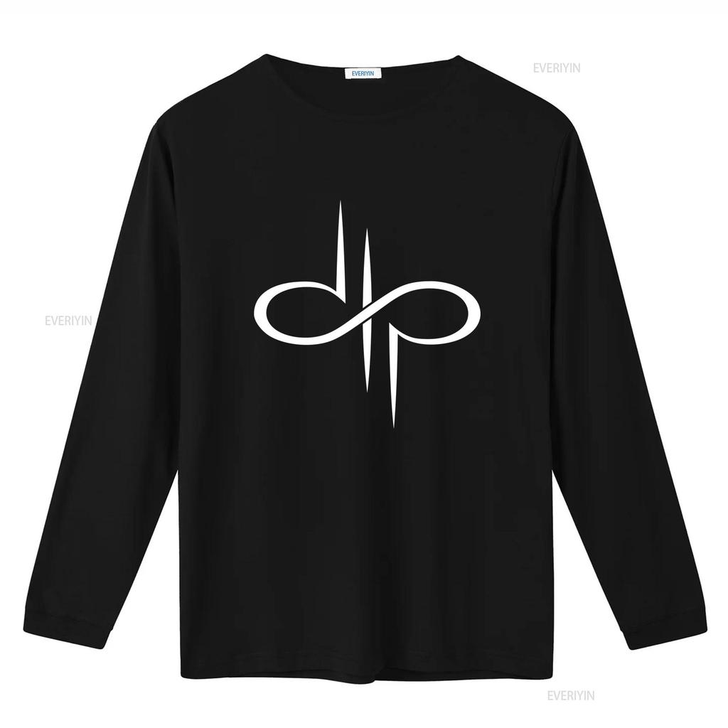 DTP Infinity Symbol T Shirt for Men and Women Available In Sizes S XXL Colors Black White Devin Townsend Project Vintage Soft