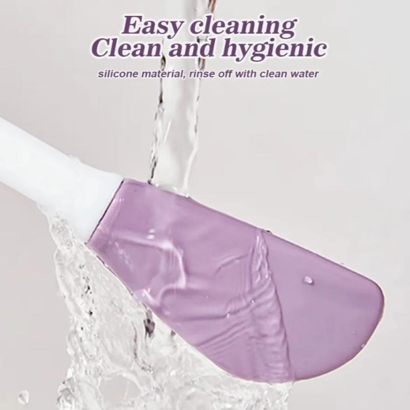 Silicone Mask Pack Brush – 2-in-1 Massage & Cleansing Tool