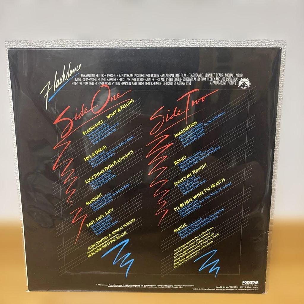 [USED] Flashdance Soundtrack Record