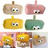 Portable Zipper Pencil for Case Multifunctional Cute Pen Pouch Fuzzy Plush Storage Bag for Travel Stationerys Small Craf
