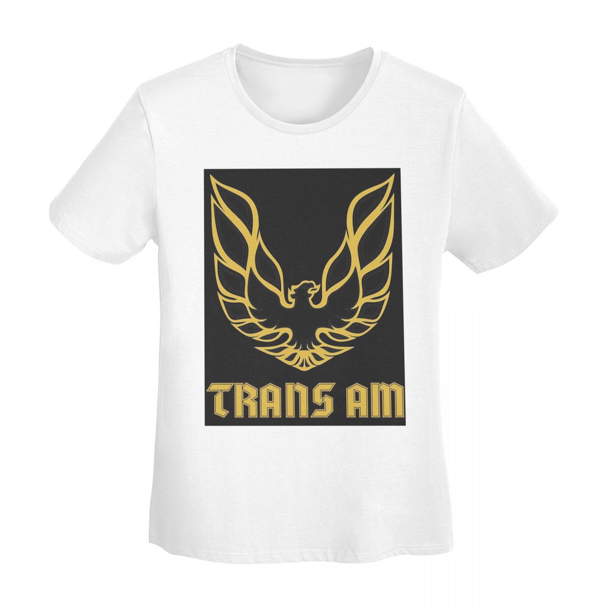 

Trans Am Firebird Bandit Golden TShirt Women Short Sleeve T Shirts Crew Neck Clothing Cotton Summer Tees Streetwear S