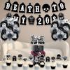 Latex Death To My 20s Decorations  Cake Party Supplies Gothic Party  Boys