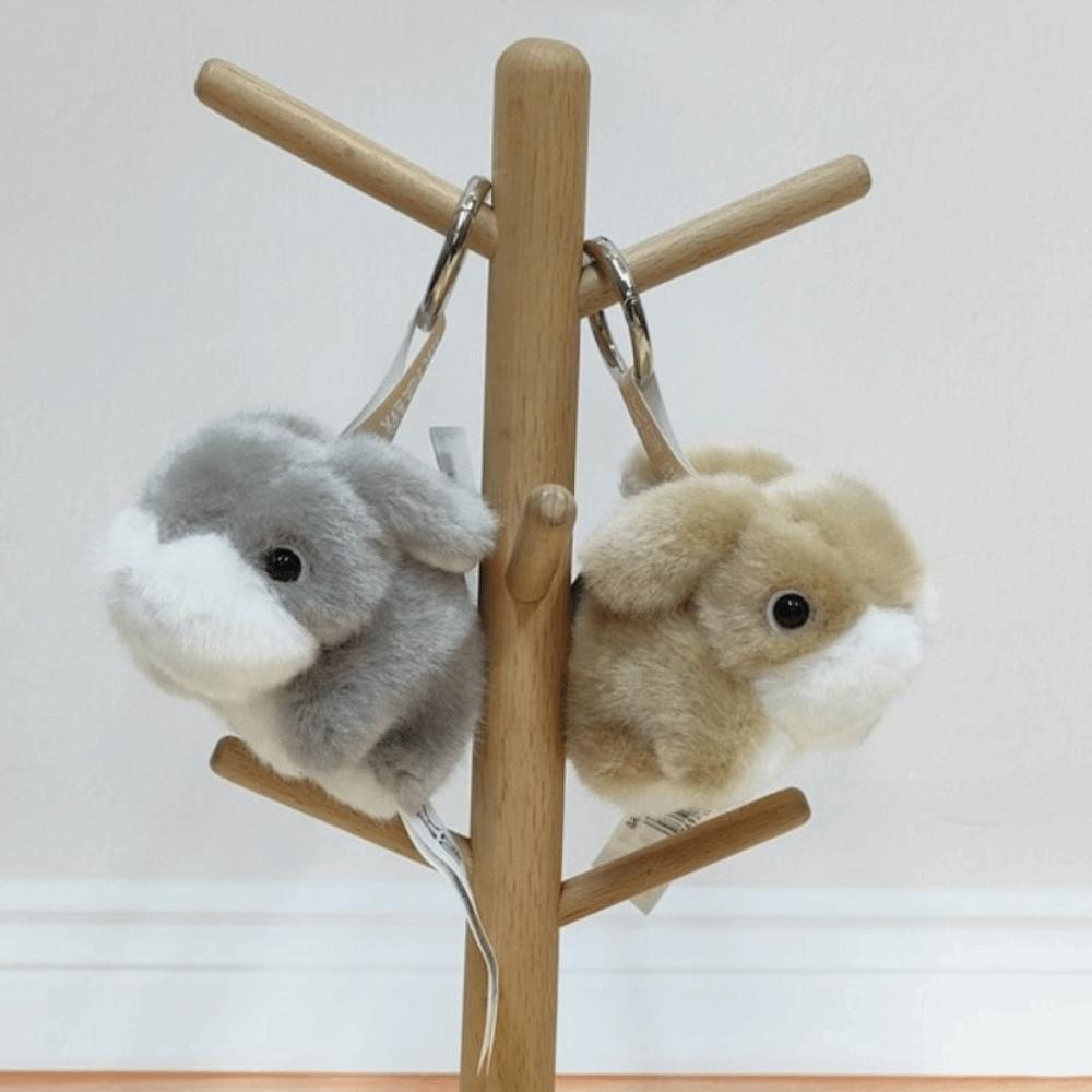 Fluffy Rabbit Plush Pendants Soft Plush Rabbit Doll Pendant  Hanging Ornaments