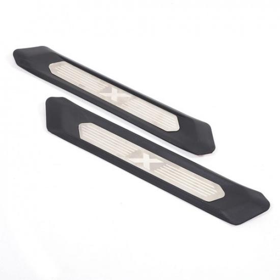 Stahl Innen Hinten Auto Türschweller Schutz Abdeckung Zierleiste Für BMW X3 G01 2018-