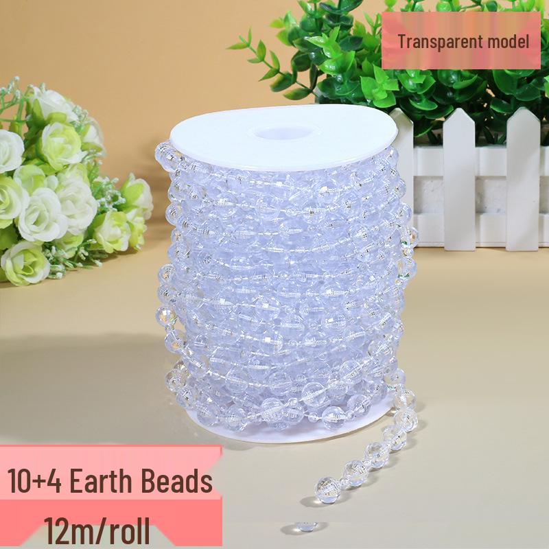 Acrylic Beaded Curtain for Weddings, Aisle Runners, Stage Decor, and Christmas Trees