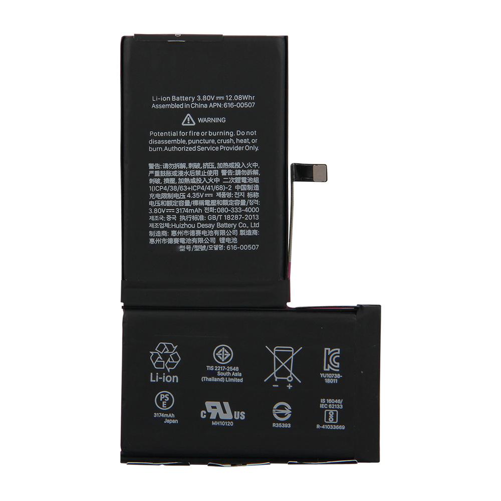 Zapasowa bateria telefonu do iPhone'a XS MAX A2101A192 A2104 A2102 3174mAh Bateria + narzędzia