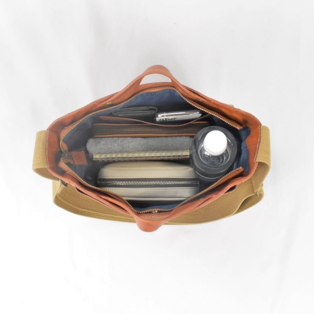 POPPY Shoulder Bag Camel [Full Tuck] 2-Way 7M1-1125/CA