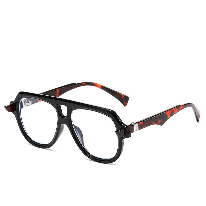 Vintage Brand Designer Double Bridge Pilot Sunglasses Women For Men Luxury Fashion Sun Glasses Punk Luxury Big Frame Shade Uv400