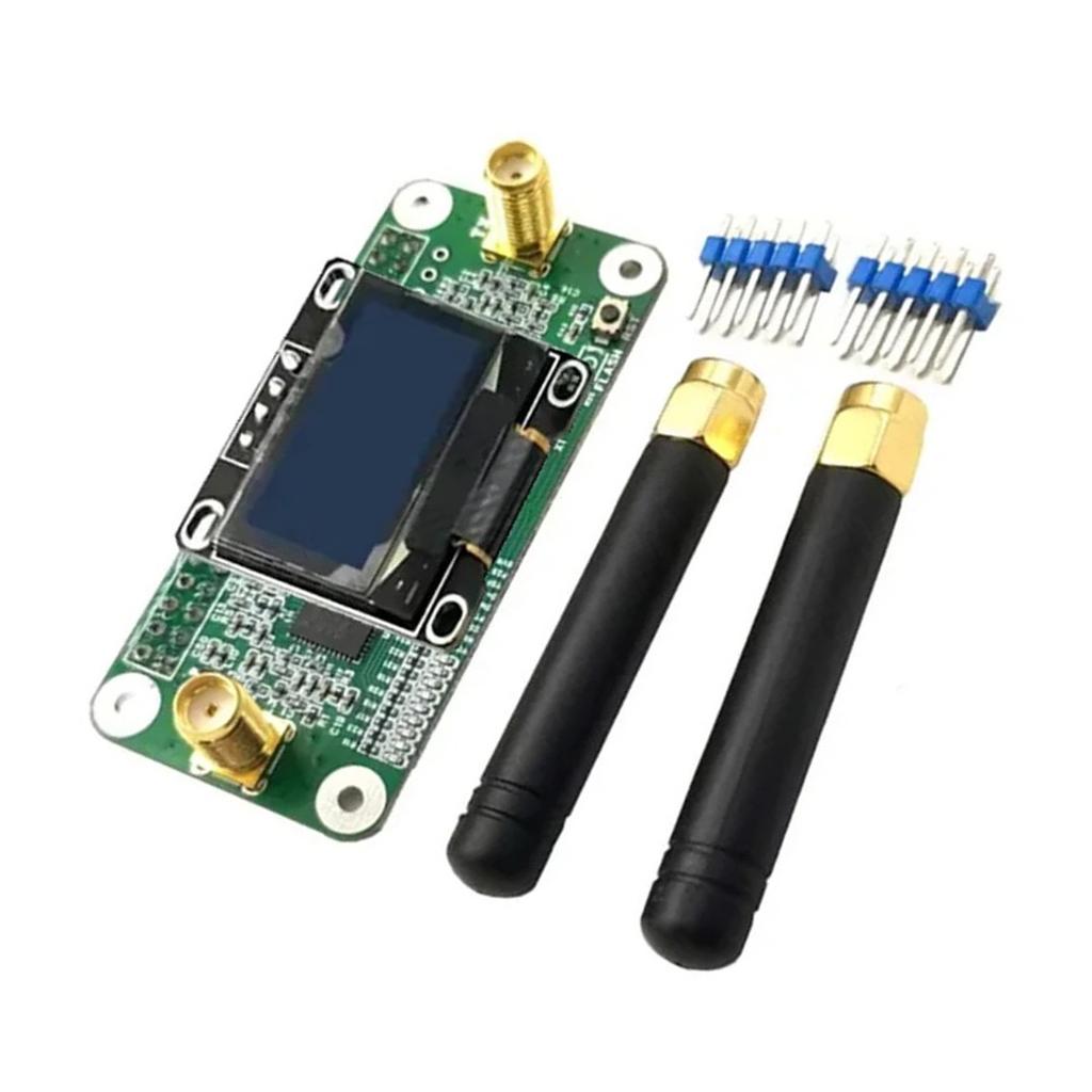 High Precisions Duplex MMDVM Board Module Double Band Antennas Support P25 Display