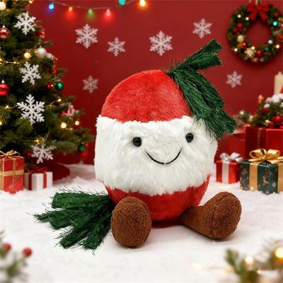 Christmas Bell Plush Stuffed Doll Decorative Ornament For Kids Birthday Gifts