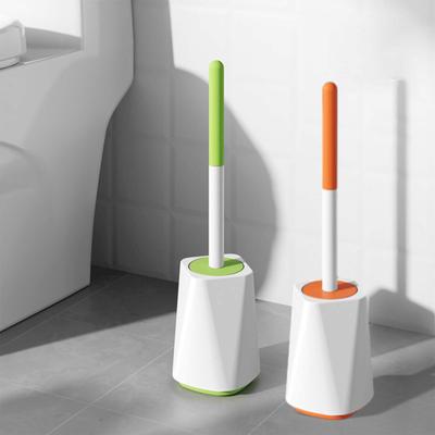 Toilettenbürste, Toilettenschüsselbürste und starke Borsten, lange Bürste und ausreichend schwere Basis für Badezimmertoilette