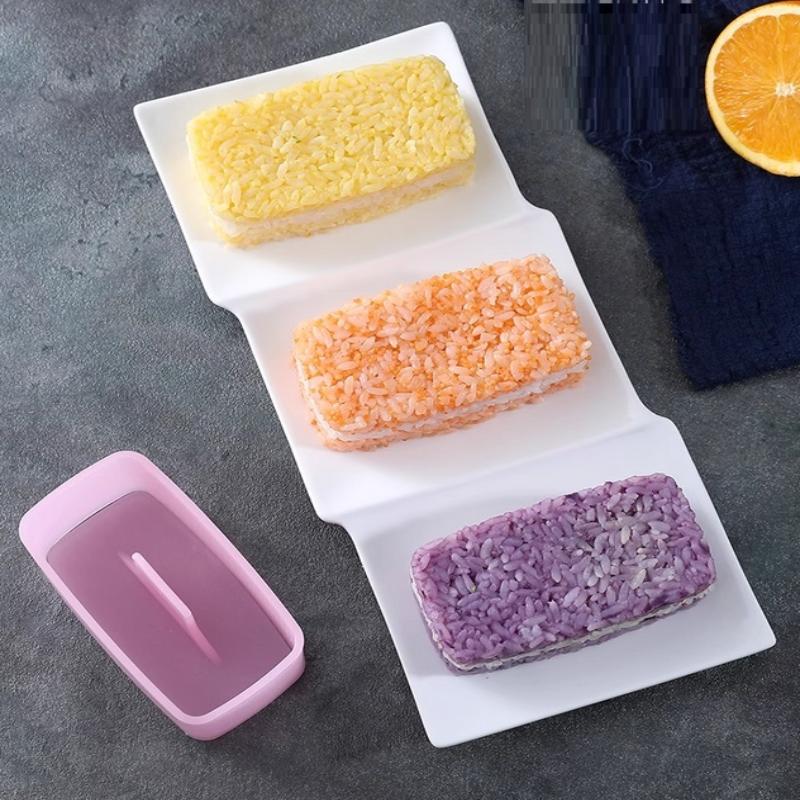 Triangles Sushi Mold Onion Rice Ball Food Press Japanese Bento Kitchen Gadget Set Onigiri Maker Frame Kit Tools Gadgets Dining