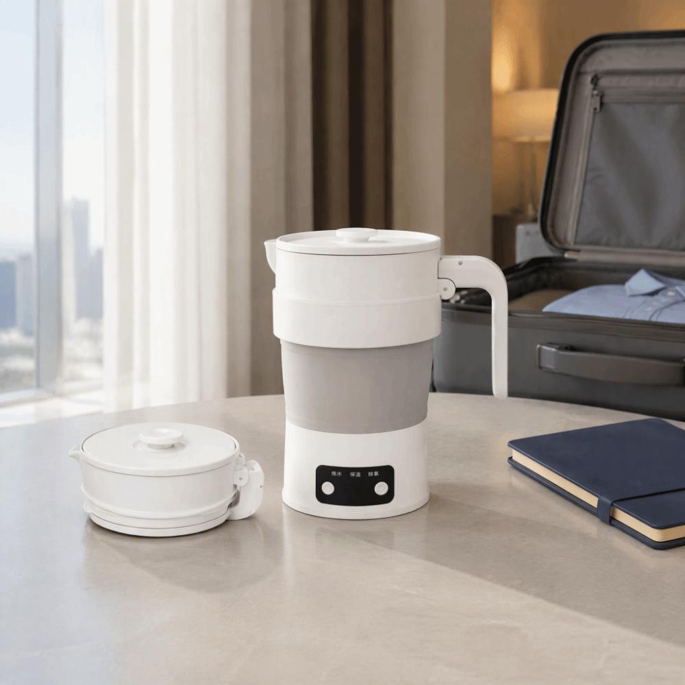 Foldable Folding Kettle Touch Control Travel Water Boiler Keep Warm Electric Kettle Outdoor