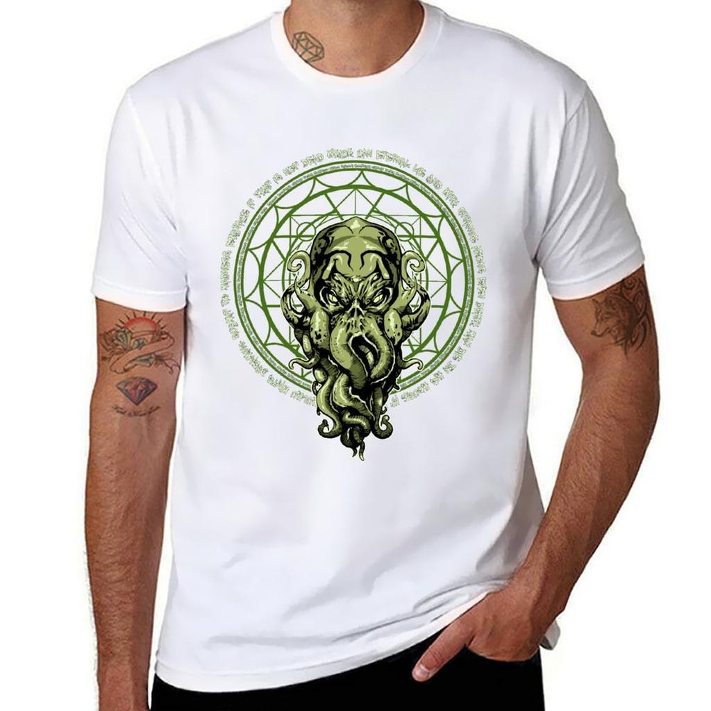 Cthulhu T-Shirt T Shirt Man Plain Man Tshirt T-Shirt