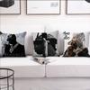 Rapper S-Smoke Meet the Woo coole Kissenhülle Kissenbezug Dekoration Zimmer Zuhause Sofa Wohnzimmer Büro Auto Nordische Schlichtheit
