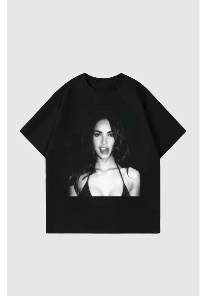 2026 SpringSummer Megan Fox Mens Bikini Pattern Western Style Genderless Trendy Cool TShirt