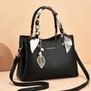 2025 Fashionable Red Women's Bridal Handbag - Large Capacity Single Shoulder Crossbody Bag