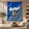Dekoratives Wandbehang, Canterbury-Bankstown Bulldogs Bedruckte Wandkunst, Leichter Wandbehang für Schlafzimmer-Hintergrund