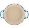 Le Creuset Gourmet Professional Saucepan, Cast Iron, Round, 30 Cm, 3.5 L, Azure (21180302202430)