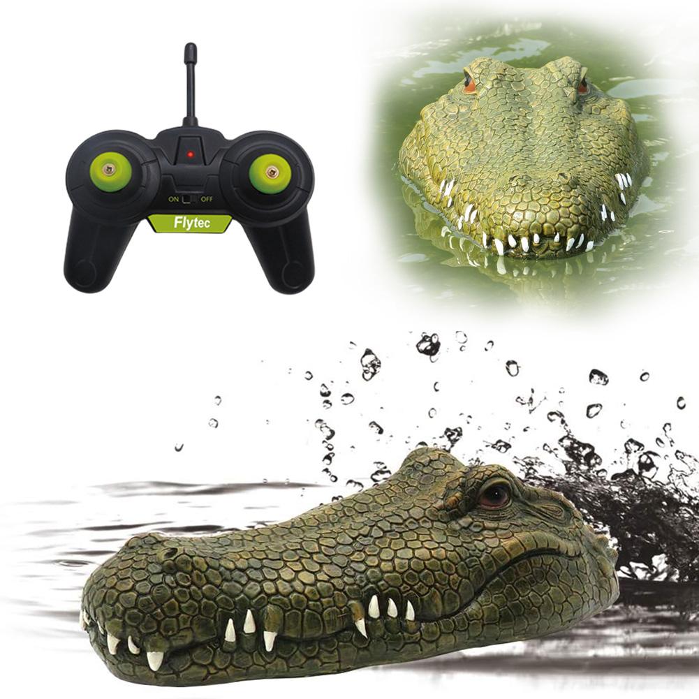 

Remote Control Alligator Head RC Boat 2.4GHz Summer Water Spoof Toys Gift