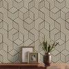 3D Geometrische Zelfklevende PVC Muurstickers Waterdichte Renovatie Decals voor Meubels Slaapkamer Woonkamer Muur & Huisdecoratie