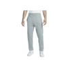 Nike Solid Color Logo Embroidered Casual Sport Pants Men Bottoms Grey DQ4241-073