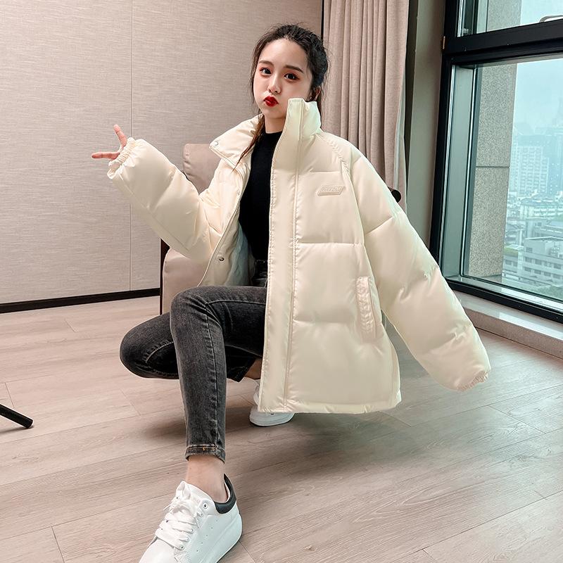 Buy Bread Coat Down Cotton Coat Cotton Coat Women's Short Loose Autumn ...