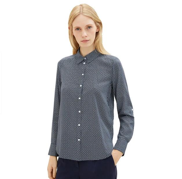 

Tom Tailor 1037899 Printed Collar Blouse 40