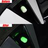 1-16Pcs Luminous Car Tire Valve Caps Fluorescent Night Glowing Valve Cover Green Dustproof Tyre Valve Stem Caps Auto Accessories