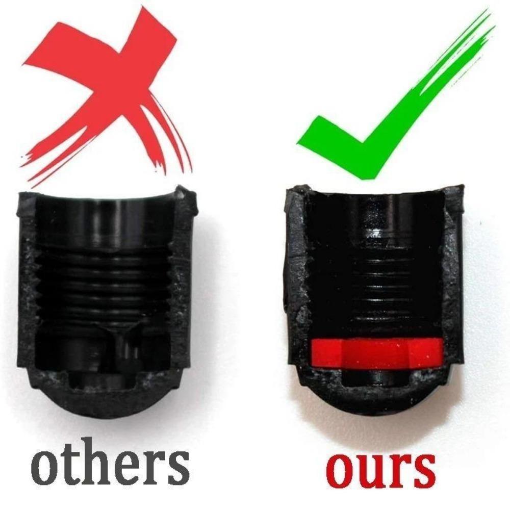 800Pcs Car Tire Valve Stem Caps Tubeless Tyre Rim Stem Cover Dustproof Cap Tire Valve Stem with O Rubber Ring Auto Accessoires